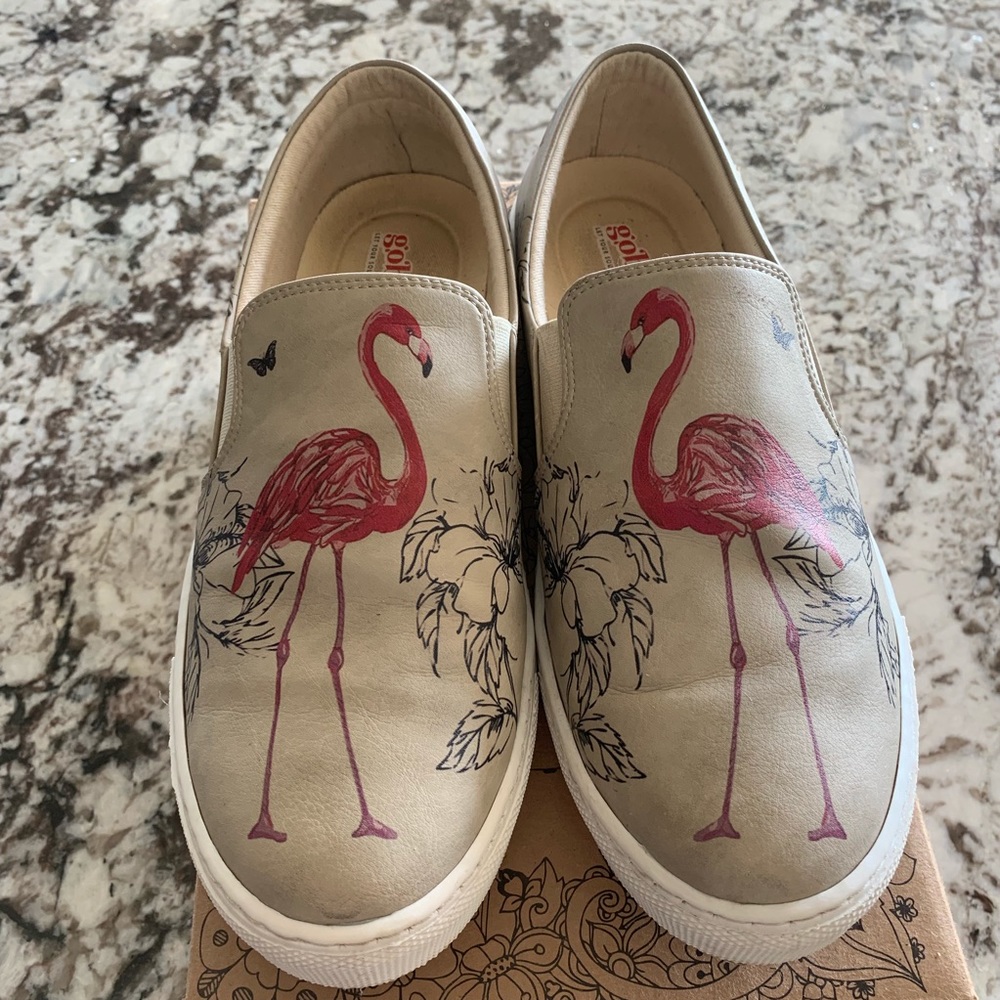 Goby flamingo slip ons